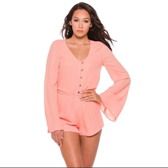 Show Me Your MuMu Pants - Show Me Your MuMu coral romper